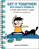 Sarah's Scribbles 16-Month 2022-2023 Weekly/Monthly Planner Calendar
