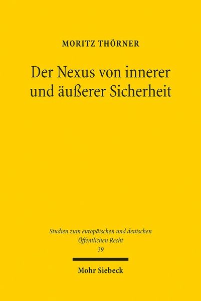 Der Nexus von innerer und äußerer Sicherheit (eBook, PDF)