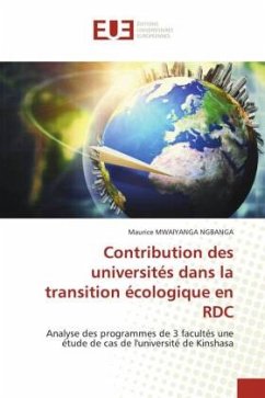Contribution des universités dans la transition écologique en RDC - NGBANGA, Maurice MWAIYANGA