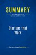 Summary: Startups that Work - Bild 1