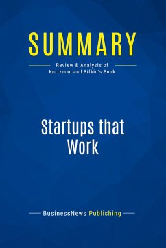 Summary: Startups that Work - Businessnews Publishing