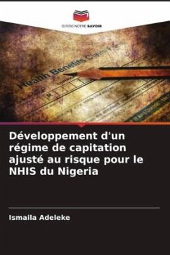 Développement d'un régime de capitation ajusté au risque pour le NHIS du Nigeria - Adeleke, Ismaila