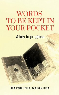 Words to be kept in your pocket - Nadikuda, Harshitha