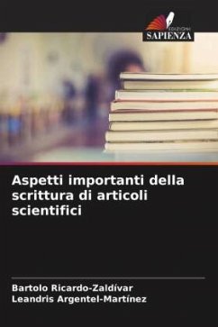 Cover Aspetti importanti della scrittura di articoli scientifici