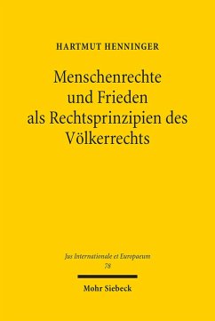 Cover Menschenrechte und Frieden als Rechtsprinzipien des Völkerrechts (eBook, PDF)