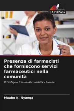 Presenza di farmacisti che forniscono servizi farmaceutici nella comunità - Nyanga, Maabo K.