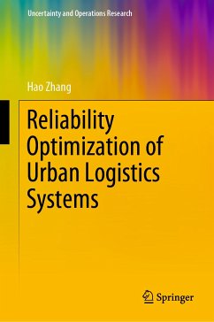 Reliability Optimization of Urban Logistics Systems (eBook, PDF) - Zhang, Hao