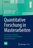 Quantitative Forschung in Masterarbeiten (eBook, PDF)