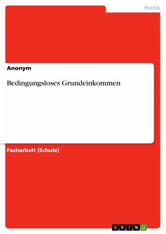 Bedingungsloses Grundeinkommen (eBook, PDF)