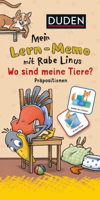 Mein Lern-Memo mit Rabe Linus - Wo sind meine Tiere? (Präpositionen) VE 3 - Raab, Dorothee