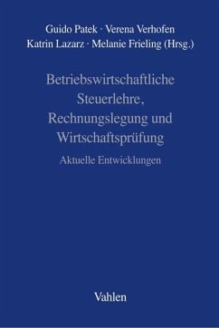 Cover Betriebswirtschaftliche Steuerlehre, Rechnungslegung und Wirtschaftsprüfung (eBook, PDF)