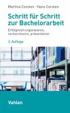 Schritt für Schritt zur Bachelorarbeit (eBook, ePUB)