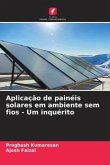 Aplicação de painéis solares em ambiente sem fios - Um inquérito