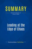 Summary: Leading at the Edge of Chaos