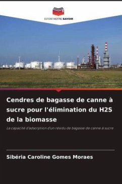 Cendres de bagasse de canne à sucre pour l'élimination du H2S de la biomasse - Gomes Moraes, Sibéria Caroline