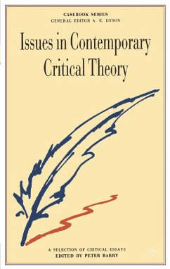 Cover Issues in Contemporary Critical Theory (eBook, PDF)