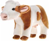 Heunec 274075 - Streichelzoo Kälbchen, Kalb, Plüschfigur, creme/braun, 27 cm Heunec 274075 - Streichelzoo Kälbchen, Kalb, Plüschfigur, creme/braun, 27 cm
