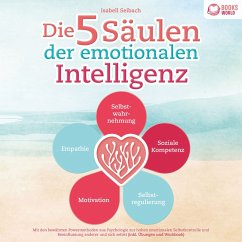 Die 5 Säulen der emotionalen Intelligenz: Mit den bewährten Powermethoden aus der Psychologie zur hohen emotionalen Selbstkontrolle und Beeinflussung anderer und sich selbst (inkl. Übungen & Workbook) (MP3-Download) - Seibach, Isabell