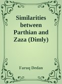Similarities between Parthian and Zaza (Dimly) (eBook, ePUB)