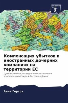 Kompensaciq ubytkow w inostrannyh dochernih kompaniqh na territorii ES - Gerson, Anna