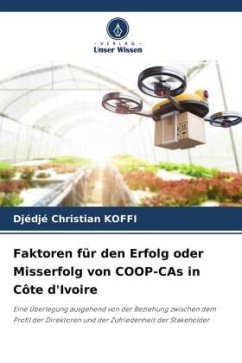Faktoren für den Erfolg oder Misserfolg von COOP-CAs in Côte d'Ivoire - KOFFI, Djédjé Christian