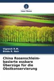 China Rosenschleim-basierte essbare Überzüge für die Obstkonservierung