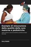 Esempio di misurazione della qualità delle cure materne e pediatriche