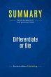 Summary: Differentiate or Die - Bild 1