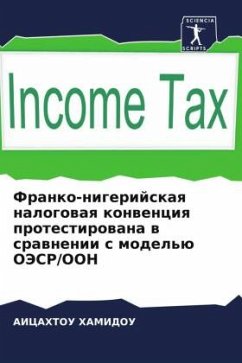 Franko-nigerijskaq nalogowaq konwenciq protestirowana w srawnenii s model'ü OJeSR/OON - HAMIDOU, AICAHTOU