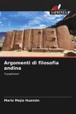 Argomenti di filosofia andina