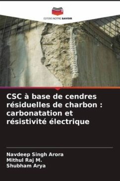 CSC à base de cendres résiduelles de charbon : carbonatation et résistivité électrique - Arora, Navdeep Singh;Raj M., Mithul;Arya, Shubham