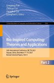Bio-Inspired Computing: Theories and Applications (eBook, PDF)