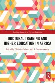 Doctoral Training and Higher Education in Africa (eBook, PDF)