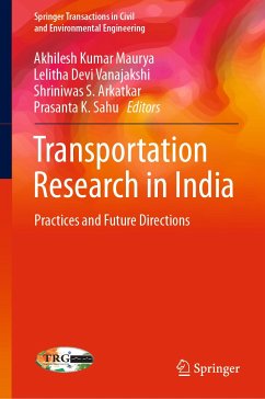 Transportation Research in India (eBook, PDF)