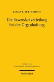 Die Beweislastverteilung bei der Organhaftung (eBook, PDF)