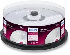 1x25 Philips DVD+R 4,7GB 16x SP