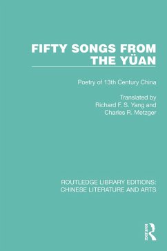 Fifty Songs from the Yüan (eBook, ePUB) Cover Fifty Songs from the Yüan (eBook, ePUB)
