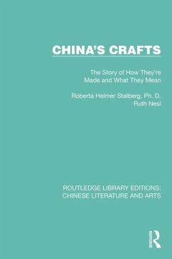 Cover China's Crafts (eBook, ePUB)