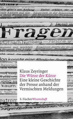 Die Würze der Kürze (eBook, ePUB) - Zeyringer, Klaus