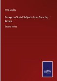 Essays on Social Subjects from Saturday Review