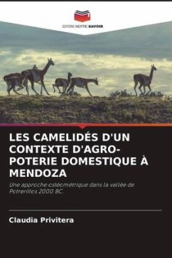 LES CAMELIDÉS D'UN CONTEXTE D'AGRO-POTERIE DOMESTIQUE À MENDOZA - Privitera, Claudia