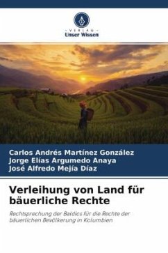 Verleihung von Land für bäuerliche Rechte - Martínez González, Carlos Andrés;Argumedo Anaya, Jorge Elías;Mejía Díaz, José Alfredo