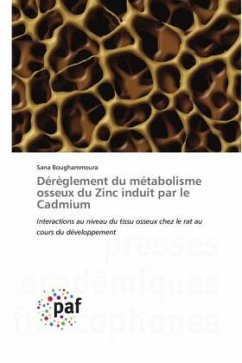 Dérèglement du métabolisme osseux du Zinc induit par le Cadmium - Boughammoura, Sana