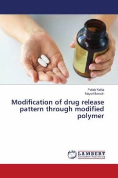 Modification of drug release pattern through modified polymer