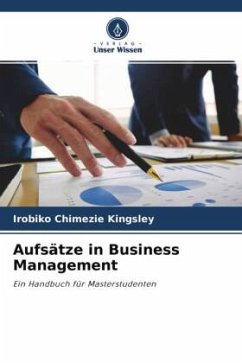 Aufsätze in Business Management - Kingsley, Irobiko Chimezie