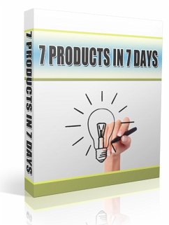 Cover 7 Products In 7 Days (eBook, ePUB)