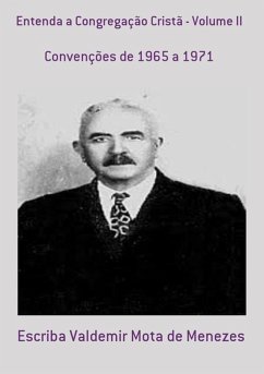 Cover ENTENDA A CONGREGAÇÃO CRISTÃ - VOLUME II (eBook, ePUB)