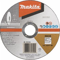 Makita B-12239-10 Trennscheibe 125x1mm INOX (10)