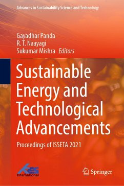 Sustainable Energy and Technological Advancements (eBook, PDF)