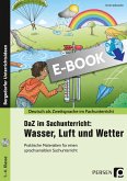 DaZ im Sachunterricht: Wasser, Luft und Wetter (eBook, PDF)